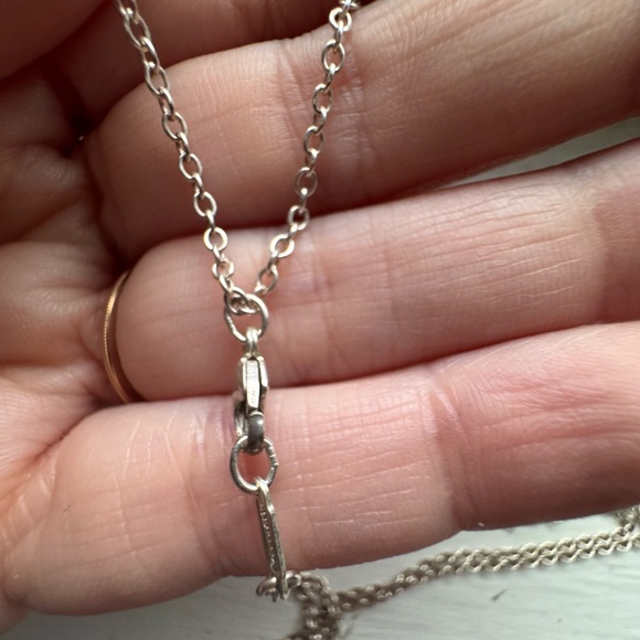 Tiffany & Co. Double Chain Necklace Sterling Silver 16in - Picture 3 of 4